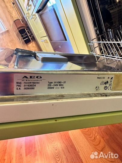 Посудомоечная машина aeg 45 см