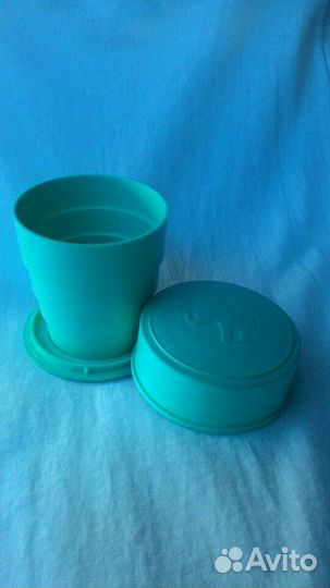 Стакан складной пластмассовый времен СССР