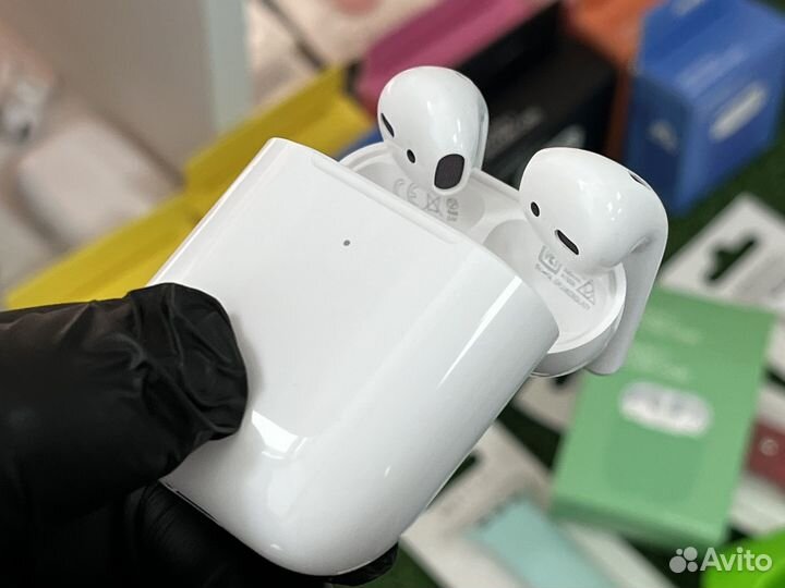 Airpods 2 Premium + чехол