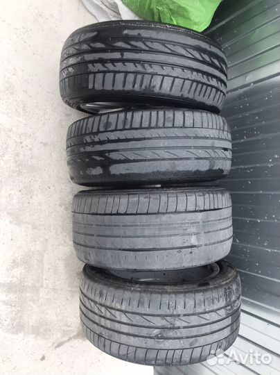 Колеса в сборе r17 летние на BMW стиль 161