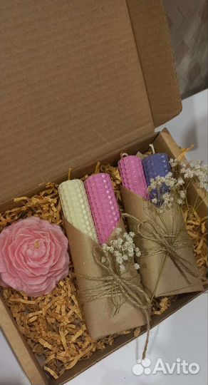 Вощина для свечей цветная