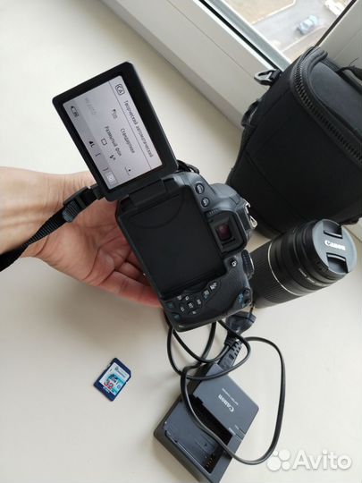 Зеркальный фотоаппарат canon 650d