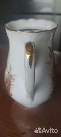 Молочник сливочник Полтавский форфоровый завод