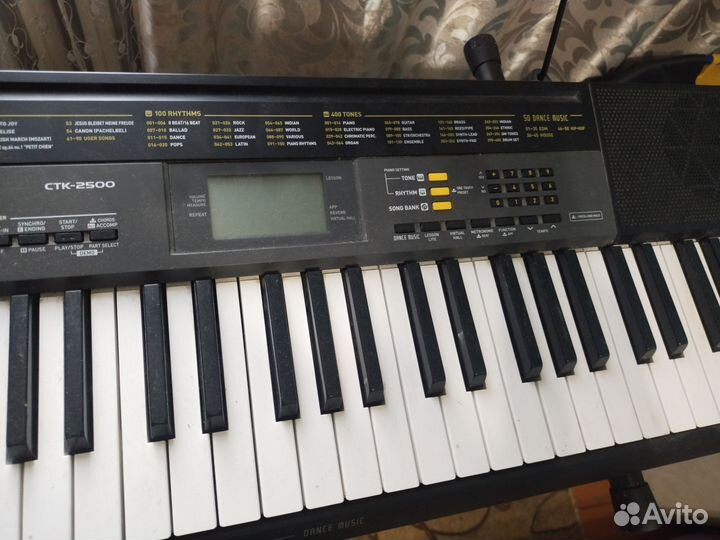 Синтезатор casio ctc-2500
