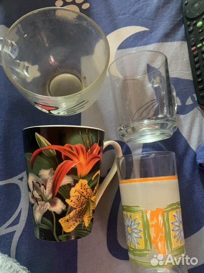 Бокалы, стаканы цена за всё