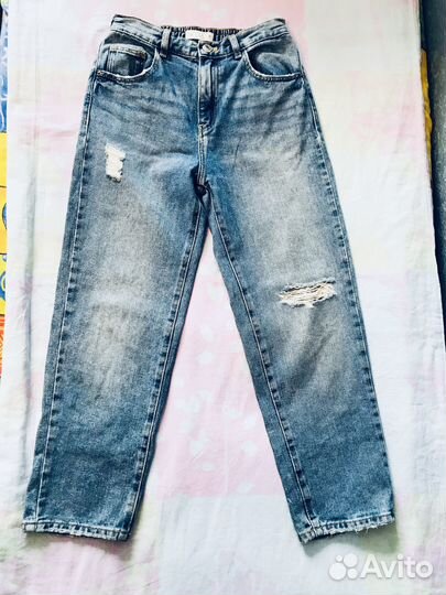 Джинсы на девочку zara, рост 140