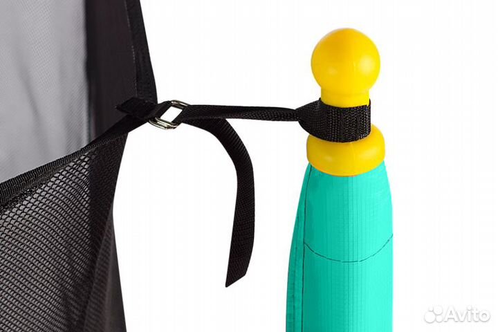 Батут Hasttings Classic Green 8ft 2,44м с защитной