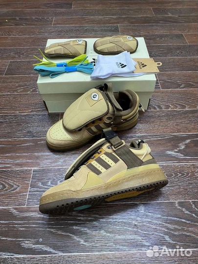 Кроссовки Adidas forum low Bad bunny