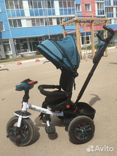 Детский велосипед с ручкой бу