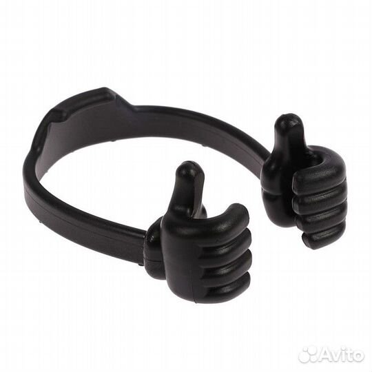 Подставка для телефона в форме рук (черная)