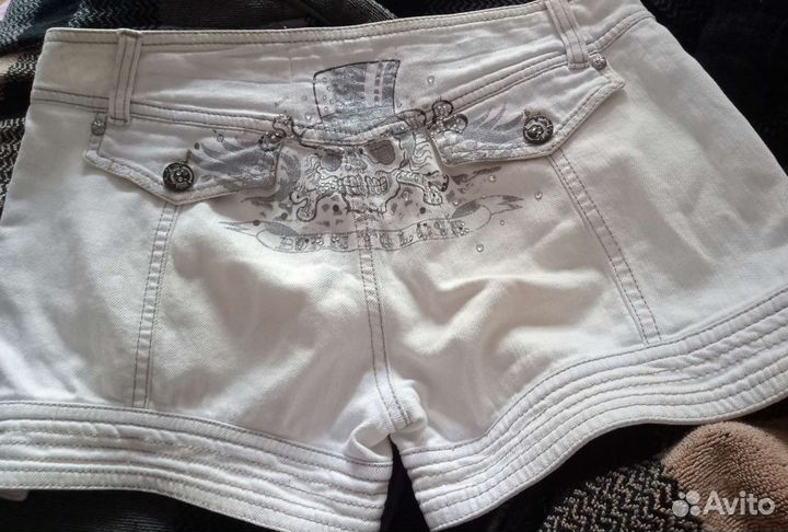 Шорты женские с черепами 44 размер
