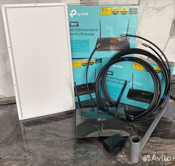 Готовый комплект для 3-4G интернета + Безлимит