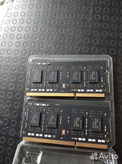 SKhynix 2GB 1Rx8 PC3-12800S-11-12-B4 (2 шт)