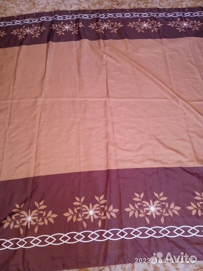 Зеркало и шторка в ванную б/у