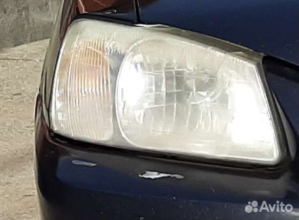 Передние фары на hyundai accent