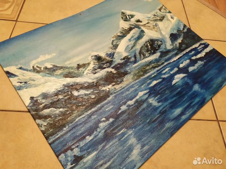 Картина Ледяные горы