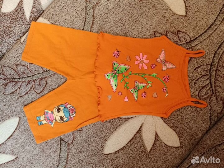 Детская одежда для девочек пакетом