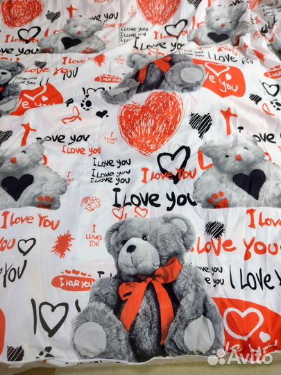 Мишка Тедди готовые шторы для детской комнаты