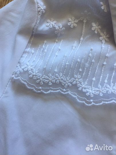 Рубашка школьная для девочки 116