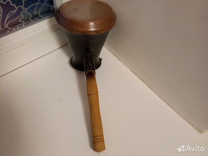 Турка для кофе медная