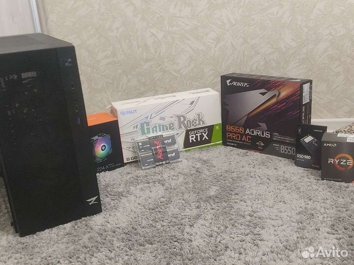 Rtx 3070 game rock + r5 5600x