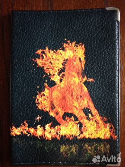 Обложка на паспорт. Натуральная кожа