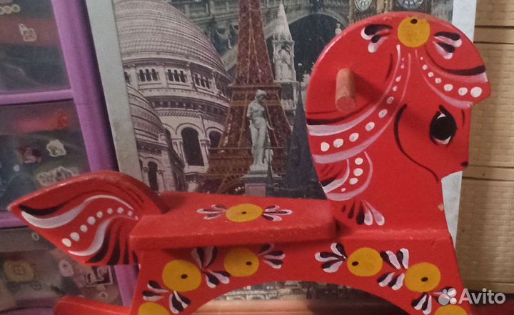 Лошадь качалка СССР