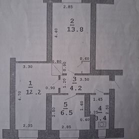 2-к. квартира, 41 м², 2/2 эт.