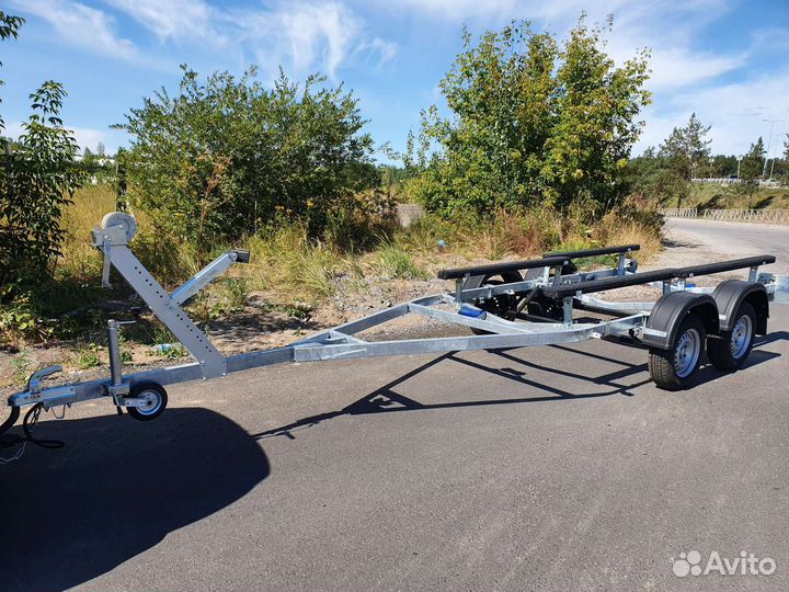 Прицеп Курганский лодочный двухосный