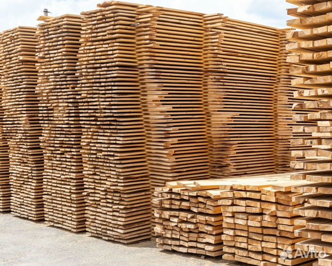 Доска паллетная\тарная пиломатериал оптом 100*129
