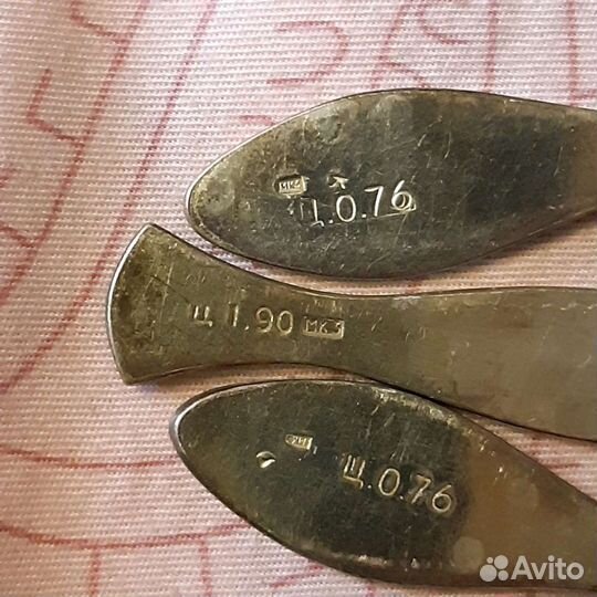 Ложки мельхиор