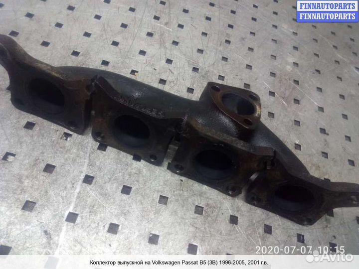 Коллектор выпускной Volkswagen Passat B5+ (3B, GP), 2001 1.8 Бензин
