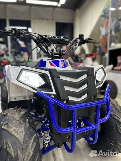 Детский квадроцикл 110 кубов Grizlik A110 синий