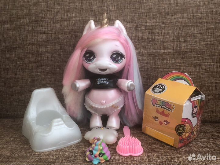 Единорожка пупси оригинал + набор слайм