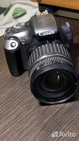 Зеркальный фотоаппарат canon eos 1100d + объектив