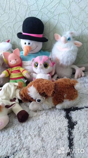 Мягкие игрушки пакетом