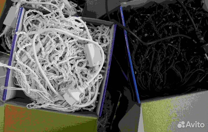 Гирлянда бахрома 25 метров