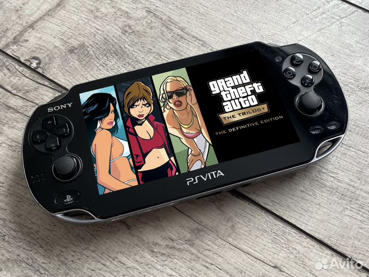 Ps Vita 3000+ игр GTA Sony Vita Oled Slim PSP