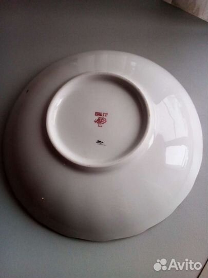 Сухарница СССР лфз фарфор