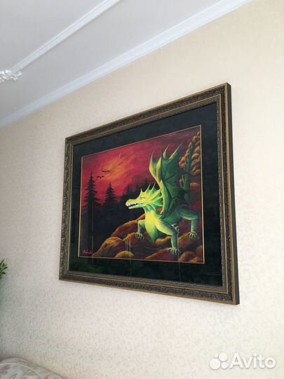 Большая деревянная рама с паспорту проф.багет