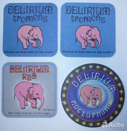 Ассорти подставок под бокалы