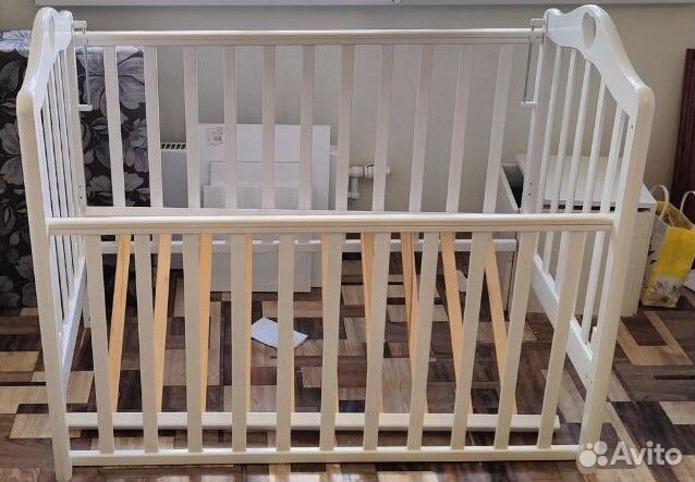 Детская кровать массив дерева Детская кроватка