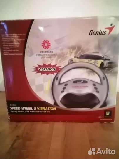 Игровой руль с педалями