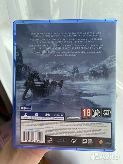 God of war ragnarok ps4 русская озвучка диск