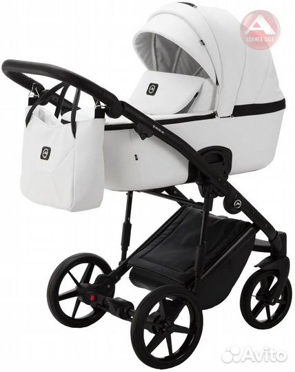 Коляска Adamex mobi Air эко кожа 2в1