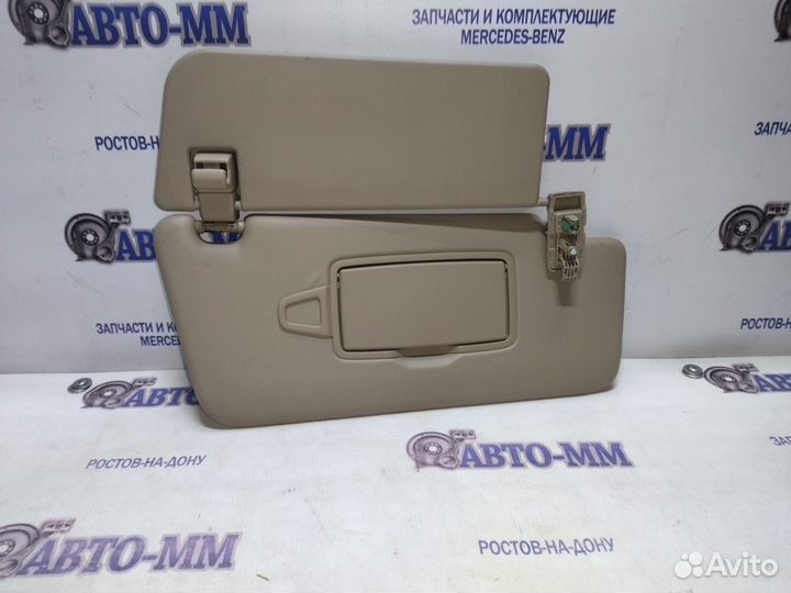 Козырек солнцезащитный правый Мерседес гл/глс X166