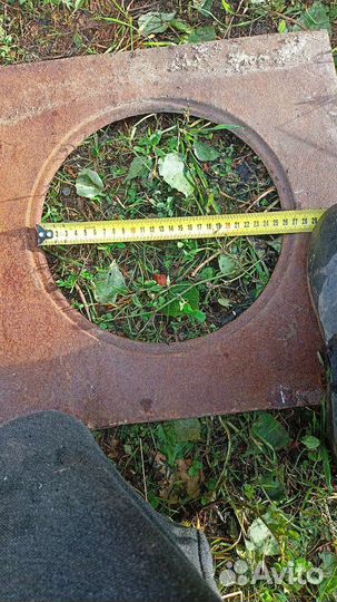 Плита чугунная для печи бу СССР без колец