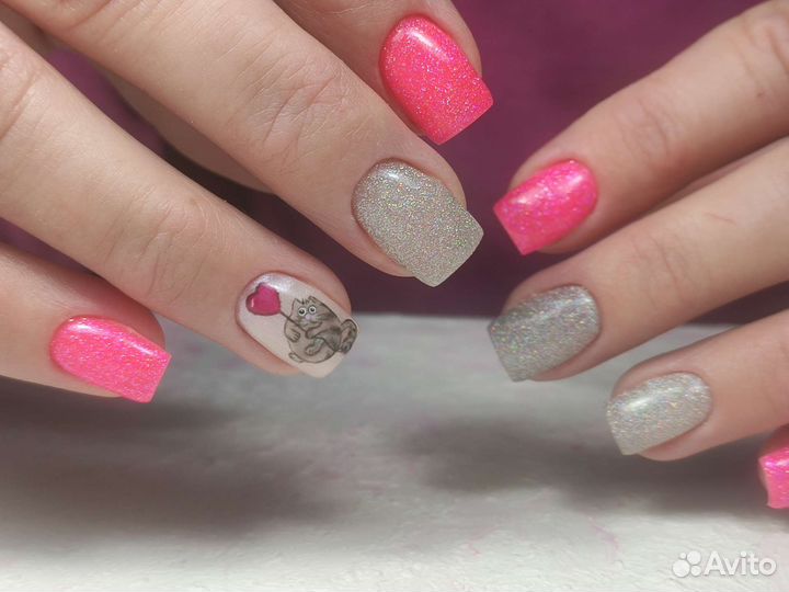 Маникюр/педикюр/брови