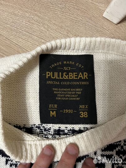 Свитер pull&bear мужской