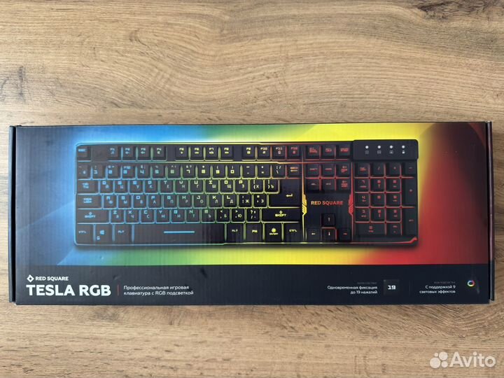 Игровая клавиатура Red Square Tesla RGB